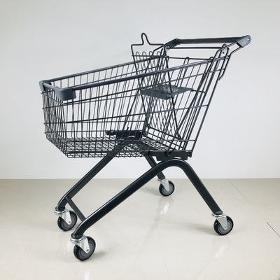 Supermarket Shopping Metal Trolley Cart 120 Litres Powder Coat Finish